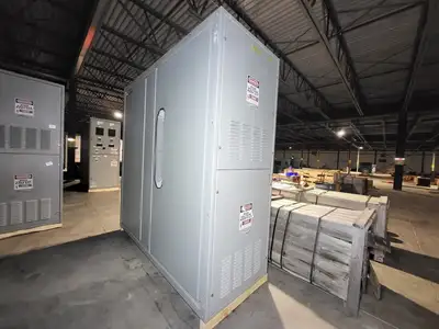 4160Volts 1200Amp 3Ph Switchgear Unit PowerVac VB1 4.16-250-3 w/ Feeder Breaker