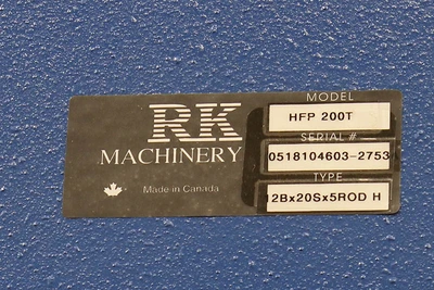 NEW Pressmaster HFP-200