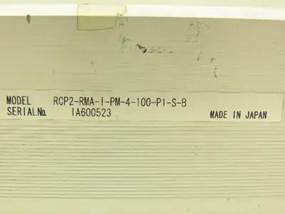 IAI RCP2-RMA-I-PM-4-100-P1-S-B Motorized Screw Robo Cylinder  100mm Stroke
