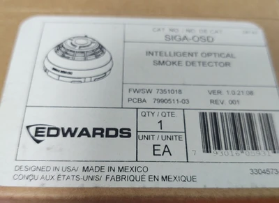 NEW Edwards SIGAOSdFCN