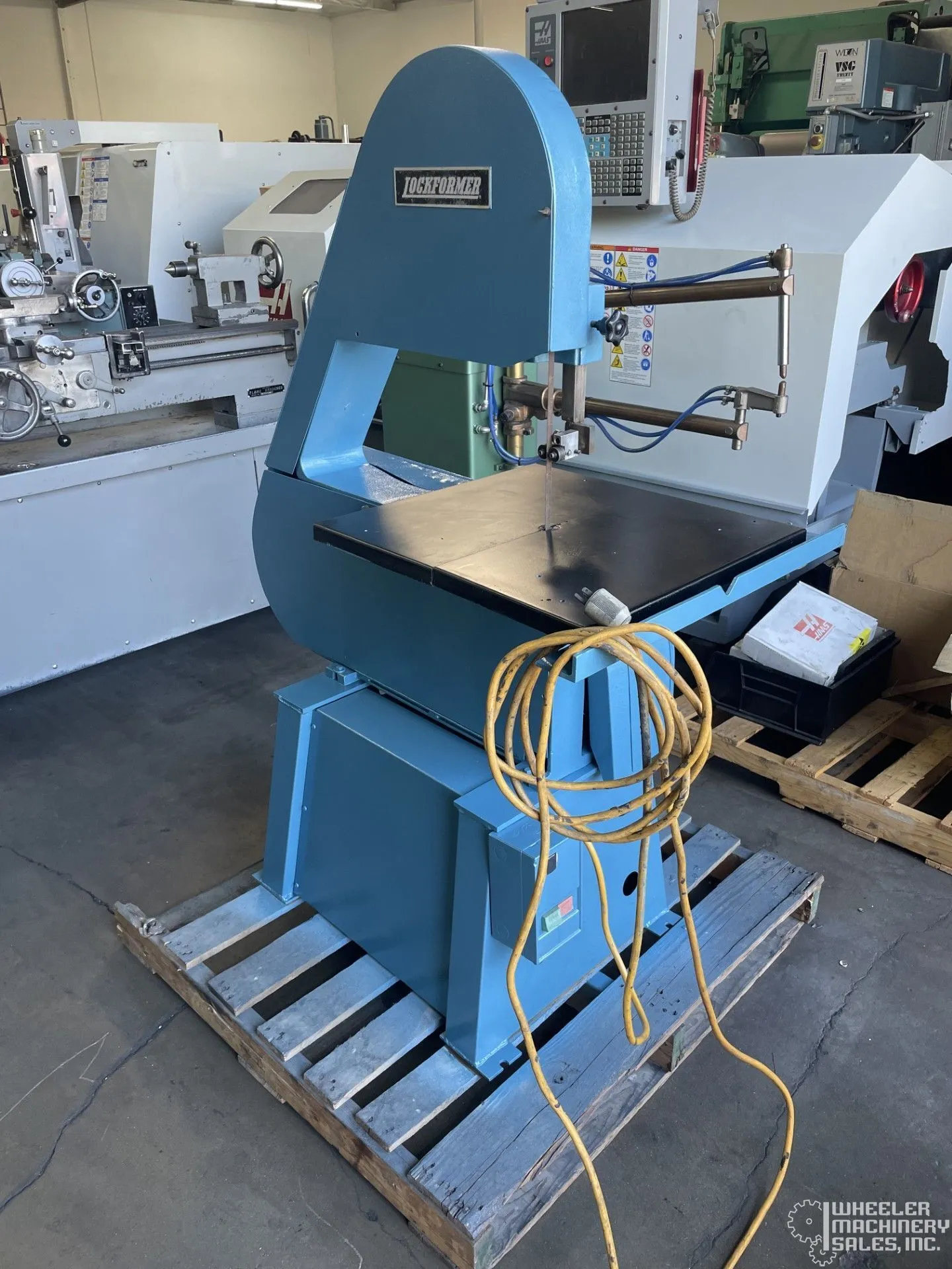 LOCKFORMER Bett-Marr 24S Vertical Band Saw #8003 #1