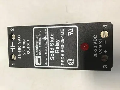 USED CONTINENTAL INDUSTRIES RSDA-660-25-1DE