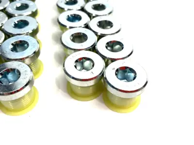 USED PARKER ERMETO DIN HOLLOW HEX PLUG, BSPP, STEEL, HIGH PRESS