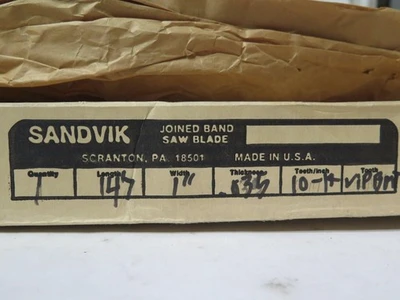 NEW Sandvik Does Not Apply