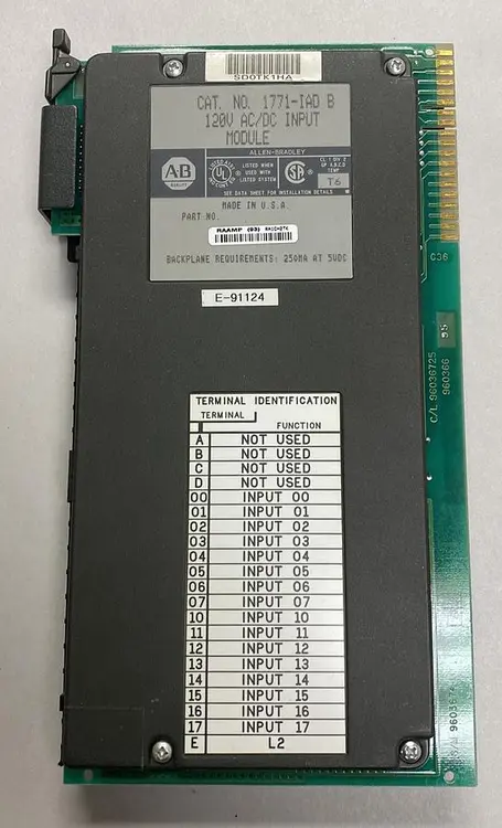 Used ALLEN-BRADLEY 1771-IAD Input / Output Modules | Surplus Asset Holdings #1206002