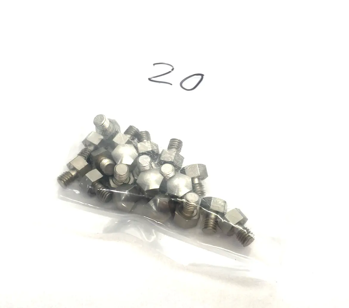 New | in-Stock MiSUMi Spherical Head Stop Pin, Male Thread, 8mm Dia. 20-PACK Work Stops Michigan US | Maverick Industrial Sales #1393029