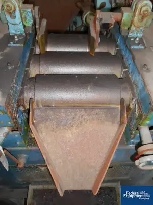 USED Keith Machinery Corp 4" X 8" KEITH THREE ROLL MILL