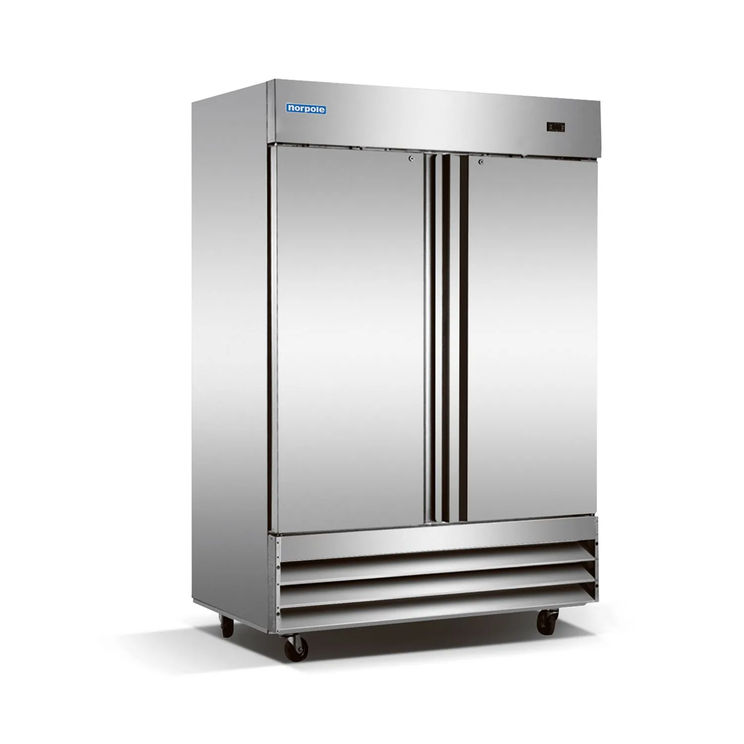 126-0002 Norpole NP2F 2 Solid Door Self Contained Upright Freezer