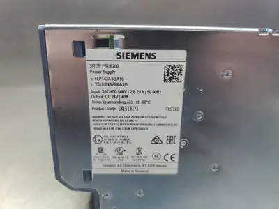 Used Siemens SITOP PSU8200 POWER SUPPLY DIN Rail Power Supplies South Carolina US | Palmetto Automation #1159366