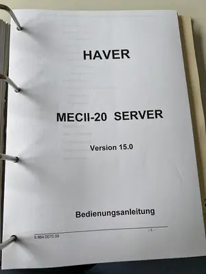 HAVER & BOECKER  6 Nozzle Bagging plant