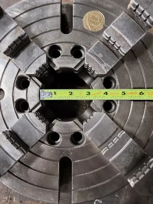 BISON 12in - 4 Jaw Chuck Tooling & Accessories, Lathe Chucks | Machinery Central (6)