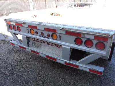 Used 2017 LODE KING 53 FT STEP DECK RECOVERY TRAILER TRIDEM Flatbed Trailers Manitoba CA | Conquest Truck & Auto Sales #1421366