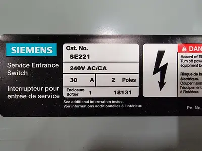 USED SIEMENS SE221