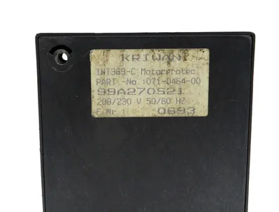 USED COPELAND 071-0464-00 MOTOR PROTECTOR MODULE 071046400
