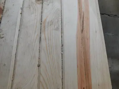 1 x 6 Ponderosa Pine #3 or Better Tongue & Groove Reversible  Double V Front / WP4 Back - 640 Linear Feet