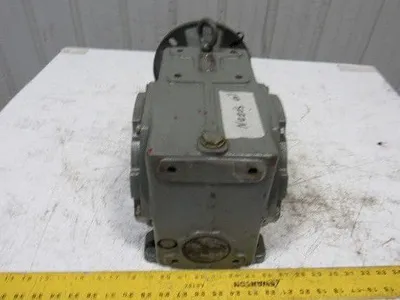 Us Motors Series 2000 28:1 Ratio 1750RPM 62.5 Output Thru Shaft Gear Reducer