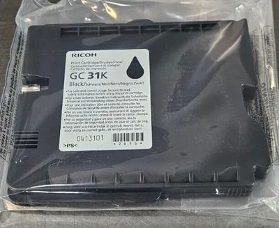 Ricoh GC 31K for GXE2600 Black Toner Cartridge. 3B-21