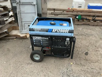 DuroMax XP12000E Heavy-Duty, 12,000-Watt Portable Gas Generator