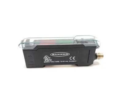 Banner DF-G2IR-PS-Q7 IR Beam High Speed Dual Display Fiber Amplifier 92513