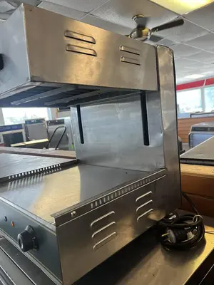 Commercial Countertop Cheese Melter Salamander Broiler Adjustable Heat 120V