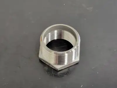 1-1/2" x 1-1/4" 316 Stainless Steel Hex Head Reducing Bushing KI-316
