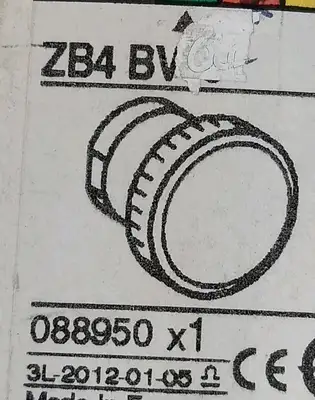 Schneider ZB4BV04 red Button head Loc4E24
