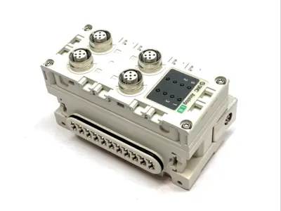 USED SMC ANALOG INPUT UNIT 4-CH M12 24VDC