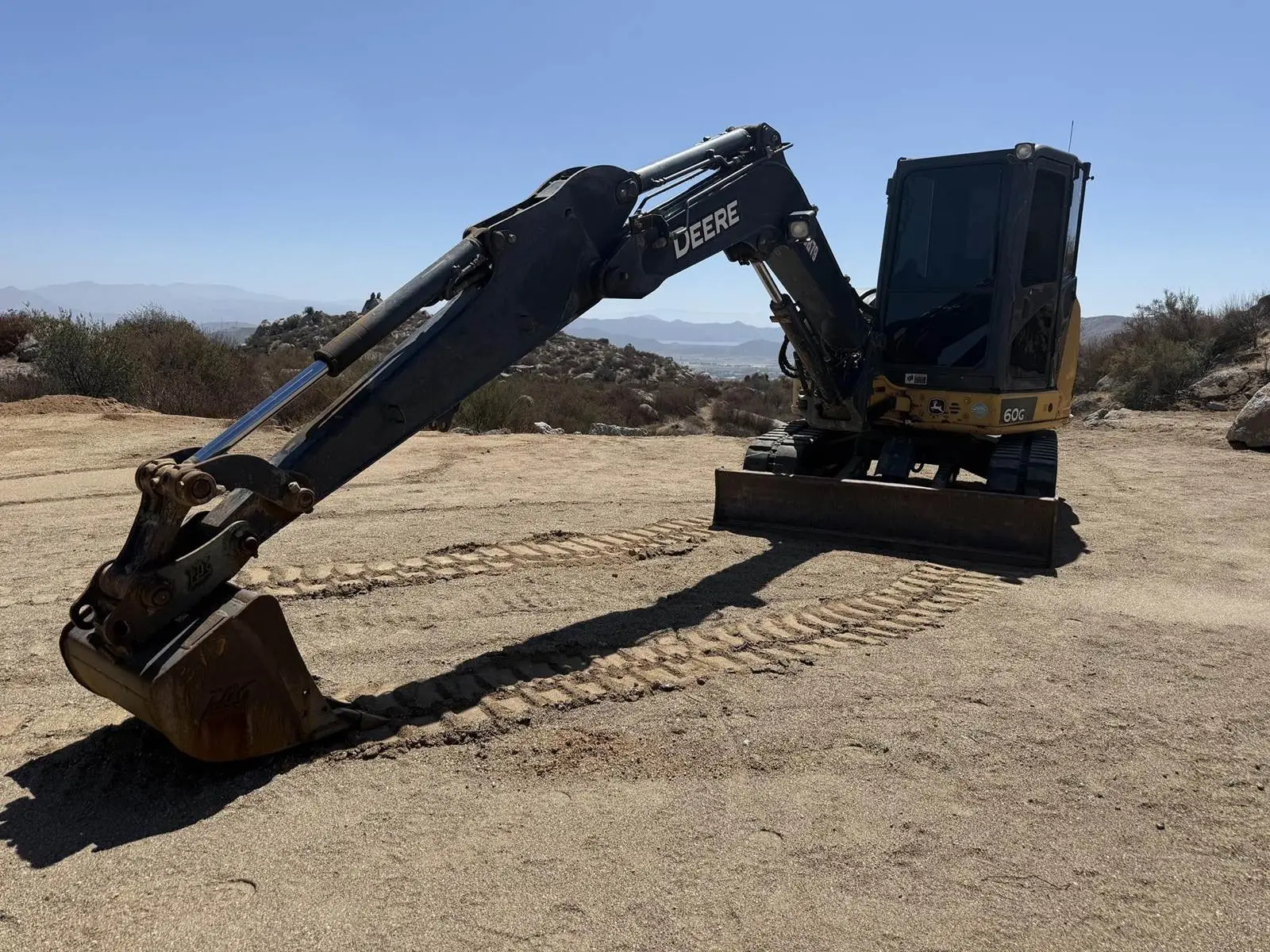Used 2016 JOHN DEERE 60G Crawler Excavators - Mini California US | Ben Kaplan Equipment #1456400