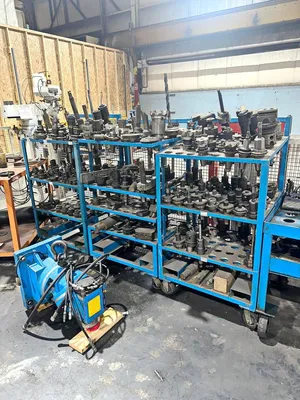 Used 2010 ALESA MONTI MMC TG35 Horizontal Planer Type Boring Mills Ontario CA | CNCsurplus #1503983