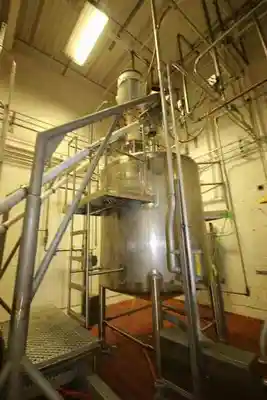 1000 gal feldmeier stainless steel tank
