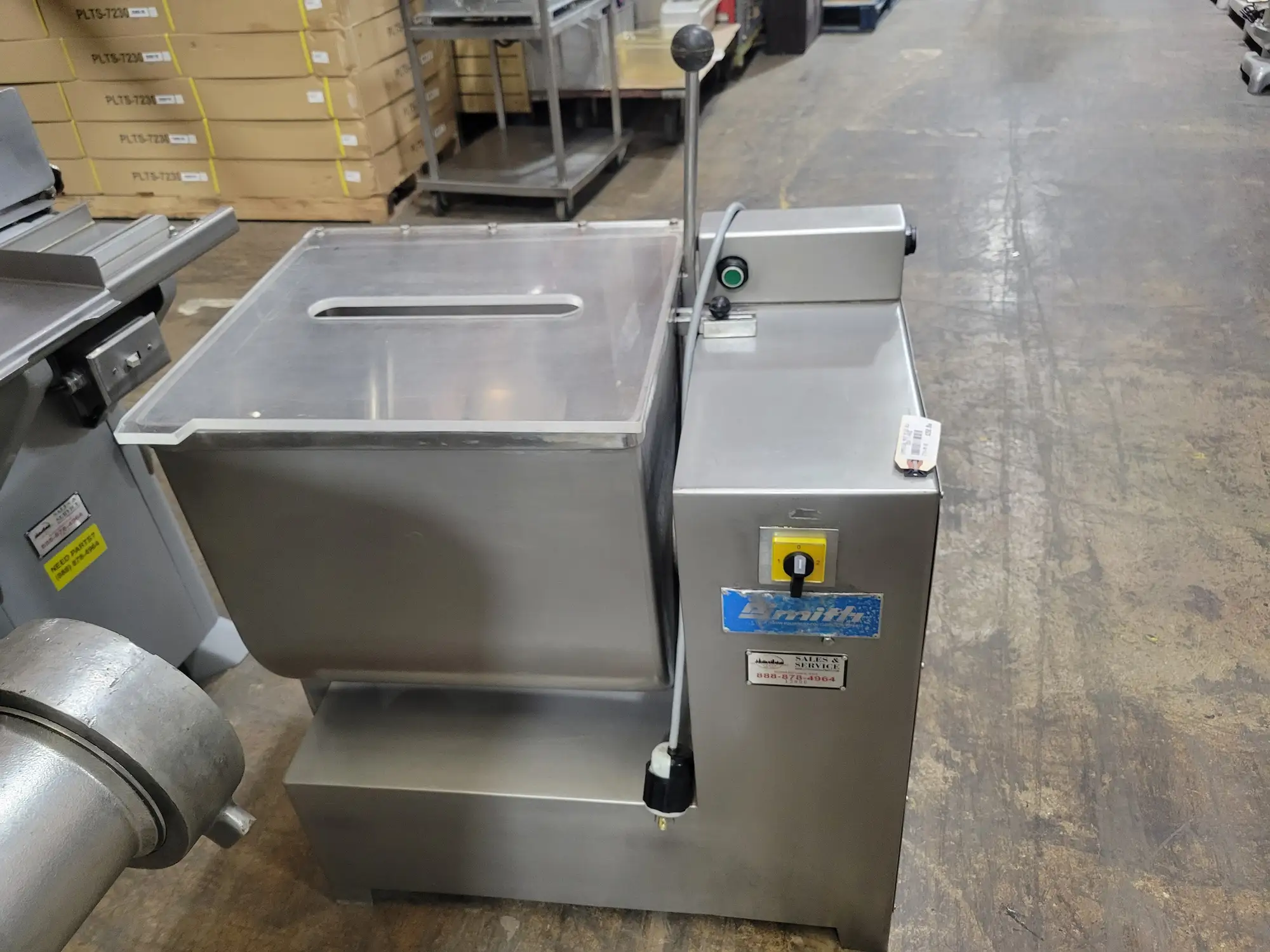 Used Smith Commercial Meat Mixer, 3 Phase