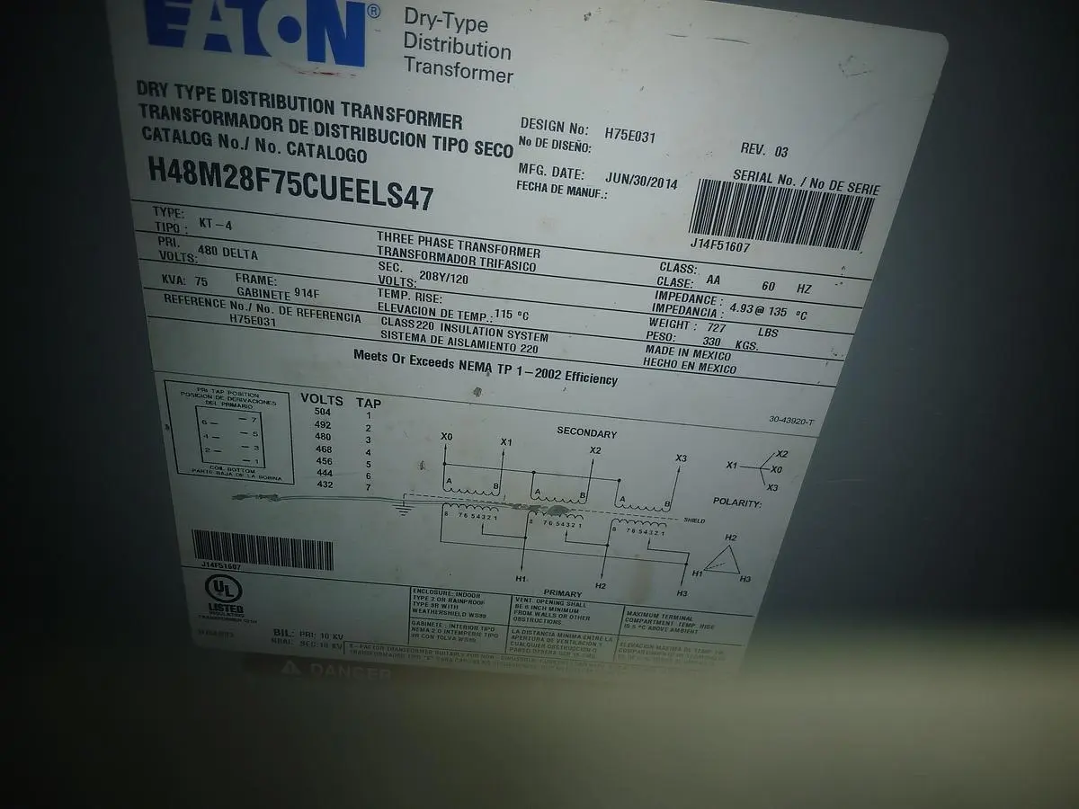 USED 2014 EATON H75001