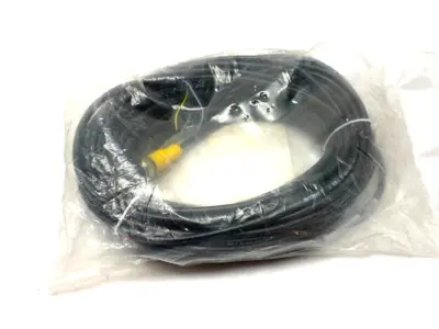 USED TURCK EUROFAST SINGLE ENDED CORDSET M12 8-PIN FEMALE