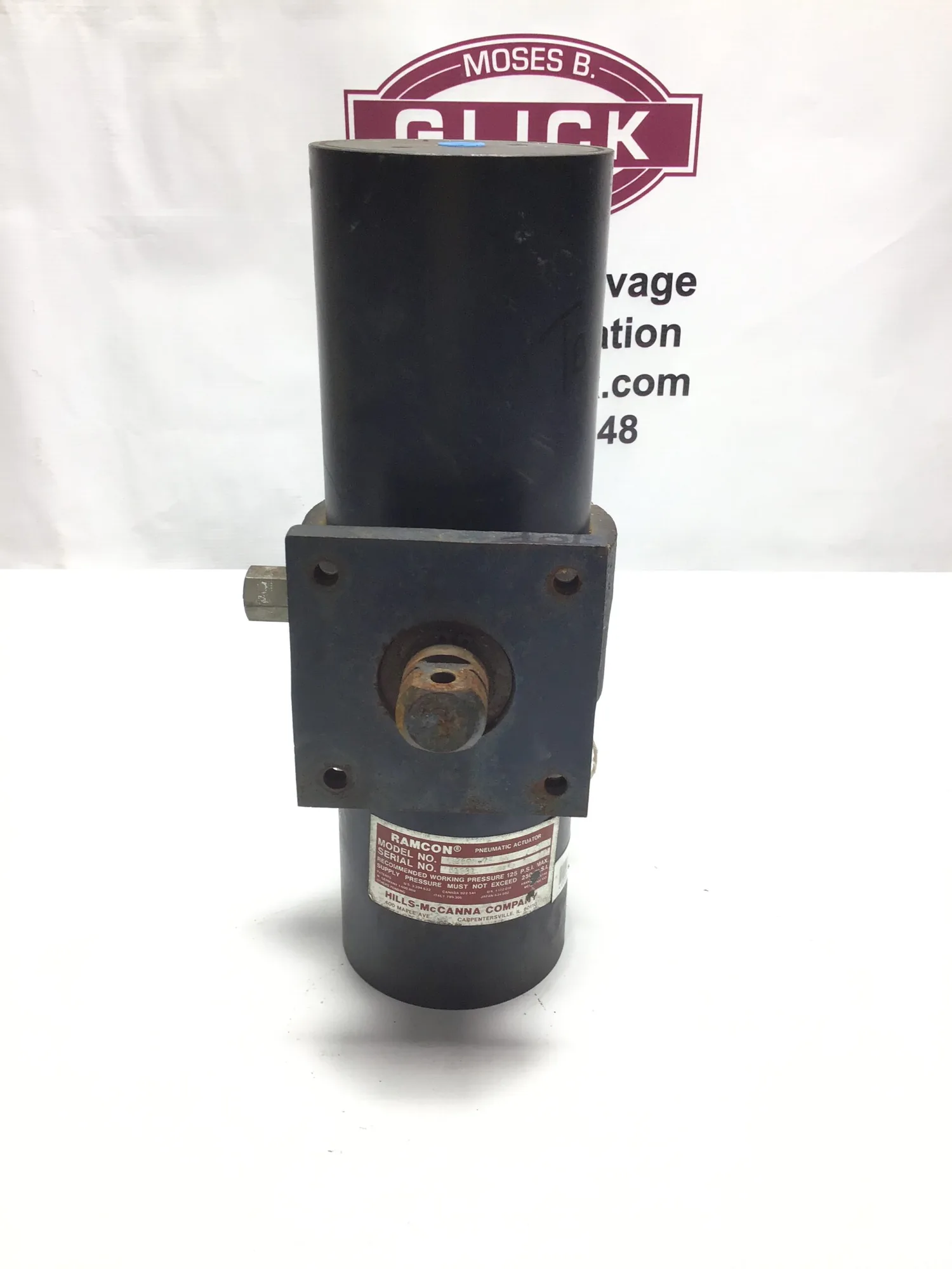 Hills Mccanna Ramcon R260C-75 Pneumatic Valve Actuator