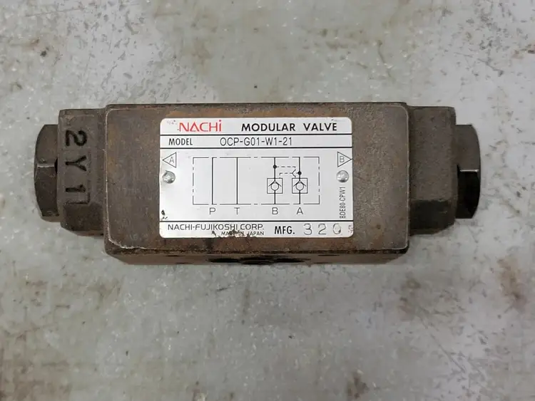 Used NACHI OCP-G01-W1-21 Valves/Fittings British Columbia CA | Lenmark #257493