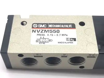 NVZM550 | SMC  Mechanical Valve w/ Different Color Buttons 0.15~0.7MPa - New Other