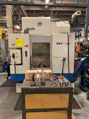 2000 DAEWOO DMV-400 Vertical Machining Centers | Toolquip, Inc. (1)