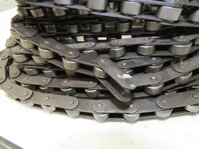 Tsubaki RF2040 Chain 52' Long Conveyor Double Pitch 1"