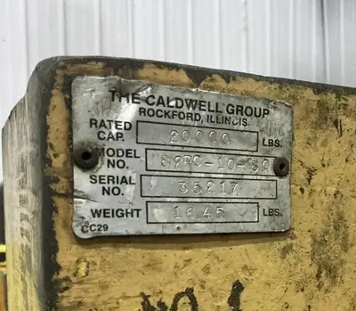 USED CALDWELL 82RC-10-60