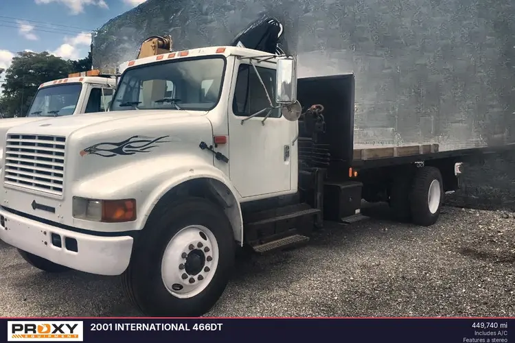Used 2001 INTERNATIONAL 466DT Truck-Mounted Cranes Florida US | Proxy Equipment #1384987