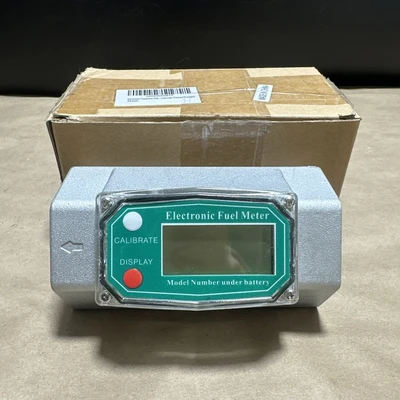 NEW EPIDIOXI TURBINE METER K18-2-V123, XOO2OGQ9YF, 2" FNPT FLOW FUEL METER