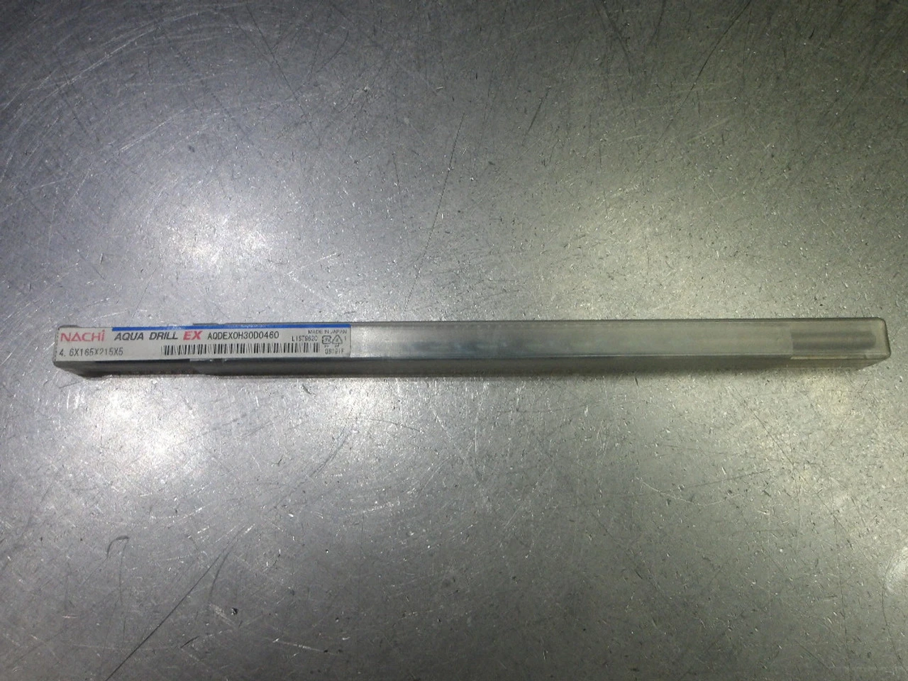 Nachi Aqua Drill EX 4.6mm Coolant Thru Carbide Drill AQDEX0h30d0460 (LOC823A)