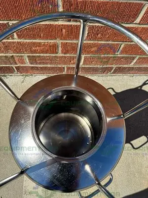 USED ALLOY PRODUCTS 10 LITER STAINLESS STEEL PROCESS / PRESSURE VESSEL 40 PSI