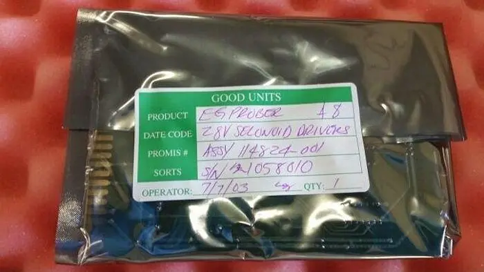 ELECTROGLAS PROBE STATION BOARD 28V SELONOID DRIVER P/N 114824-001 (A8)
