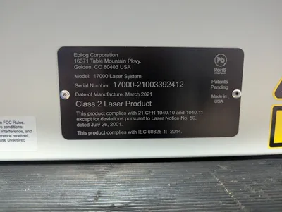 EPILOG FUSION EDGE FIBER Fiber Laser Markers | Fairway Laser Systems (6)