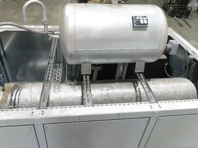 GWK Recirculating Water Cooled Chiller 40 Ton Cooling 25Hp 480V 2-Pump Unit