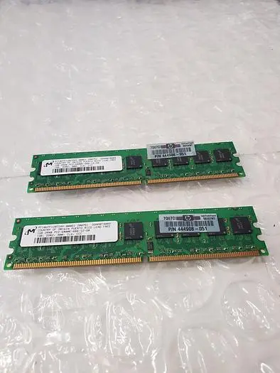 MICRON MT18HTF12872AY-800D1 1GB DDR2 MEMORY