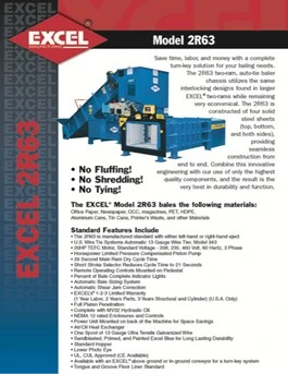 USED EXCEL 2R63,  20HP