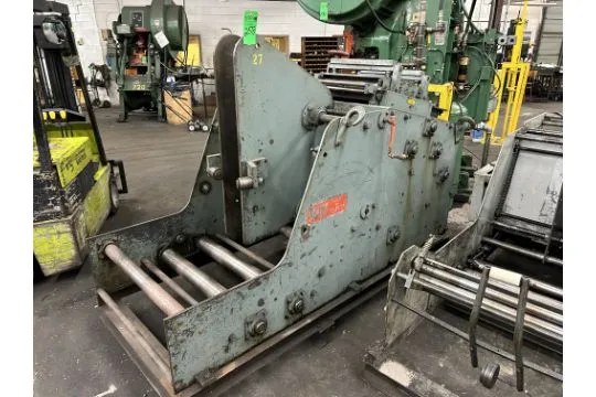 Used 1970 Rowe B20-C4000J Coil Cradles & Straighteners New Jersey US | Machinery Values #302399