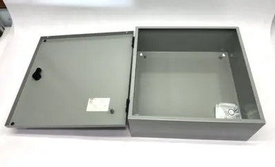 New | in-Stock Saginaw Control & Engineering Wall Mount Enclosure Gray Steel Electrical Boxes Michigan US | Maverick Industrial Sales #1391843